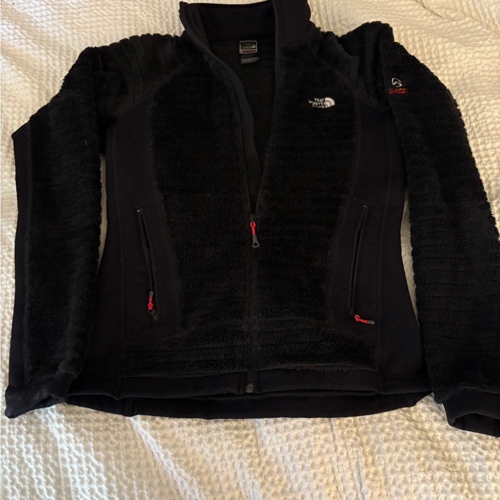 The North Face Women's Black Hiloft Summit Series Snow Fleece Jacket Size M